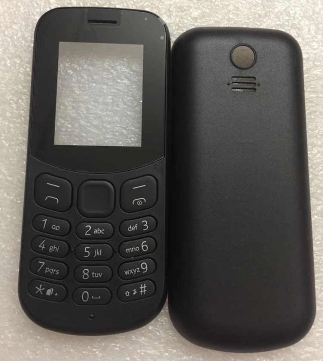 For Nokia 130 2017 Front & Back Side Full Body Hard Mobile Casing with Keypad Super Quality