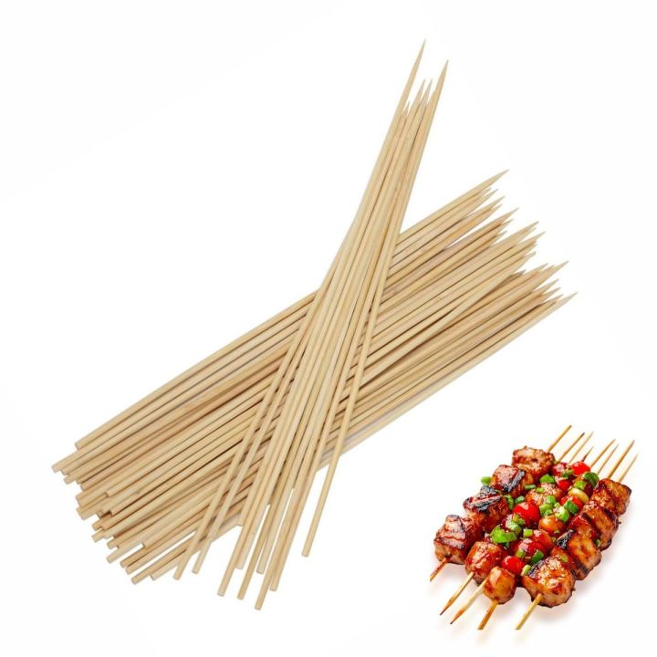 Bamboo Stick Shashlik Kati Kabab Kati 14" inch 100pcs