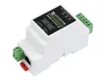 Waveshare Rail-mount RS485 Serial Server, RS485 to RJ45 Ethernet, TCP/IP to serial, rail-mount support, POE function(optional). 