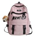 School bag, female junior high school girl, high school student, college student, high value trendy brand high school shoulder bag, large capacity backpack, backpack.