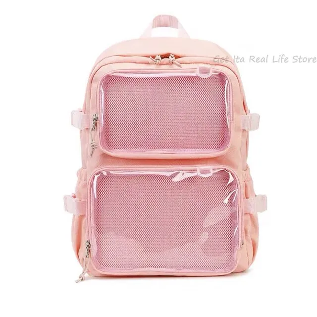 New%20Girls%20Large%20School%20Pink%20Ita%20Backpack%20with%20Two%20Clear%20Pockets%20for%20Pin%20Display%20Women%20Big%20Kawaii%20Ita%20Bag%20with%20Insert%20Plate%20H221%20-%20Image%207