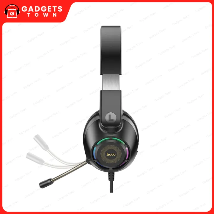 Hoco%20%7C%20W108%20Sue%20Wired%20Gaming%20Headset%20%7C%2050mm%20Audio%20Drivers%20%7C%20Omnidirectional%20HD%20Microphone%20&%20LED%20Lighting%20%7C%203.5mm%20AUX%20&%20USB%20Connection%20%7C%20Over-Ear%20Headphones%20for%20PC%20&%20Laptop%20-%20Image%203