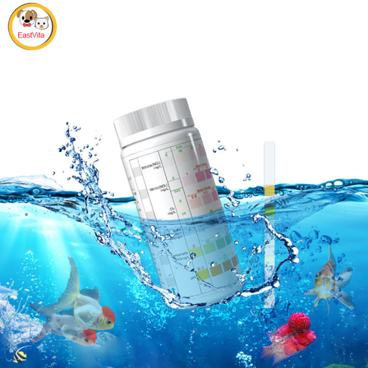 6%20In%201%20Fish%20Tank%20Water%20Aquarium%20Test%20Strips%20Freshwater%20Saltwater%20Test%20Kit%20For%20Test%20PH%20Carbonate%20Hardness%20Chlorine%20Nitrite%20Nitrate%20Aquarium%20100pcs%20-%20Image%204