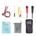 BSIDE Digital Multimeter True-RMS Touch-tone Handheld Multi Meter AC DC Voltmeter 9999 Counts with Analog Bar Graph and LCD Backlit NCV Temperature Test AC/DC Voltage Ammeter Current Ohm Resistance Capacitance Frequency Duty Cycle Diode Continuity Tester. 