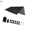 Camping Tarp with Storage Bag Rain Tarp Shelter for Hiking Travel Garden. 