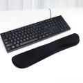 Keyboard Wrist Rest Pad Wrist Rest Mouse Pad Memory Foam Superfine Fibre for PC Computer Gaming Keyboard Raised Platform Hands Tetuo. 