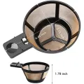 Reusable Coffee Basket Filter for Hamilton Beach 2-Way Brewer Coffee Maker Models 49980A, 49980Z, 47650, 49933. 