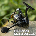 Metal Wheel Reel For Professional Fishing Experience. 