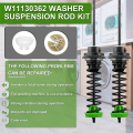 W11130362 4Pcs Washer Suspension Rod Kit,for Washing Machines-Fit 11022352510, WTW5000DW2,MVWC565FW0, WTW5000DW0 Easy to Use. 