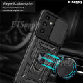 Luxury Armor Ring Case for Samsung Galaxy A15 Phone Case Shockproof Camera Protection Back Cover for Samsung Galaxy A15 Casing. 