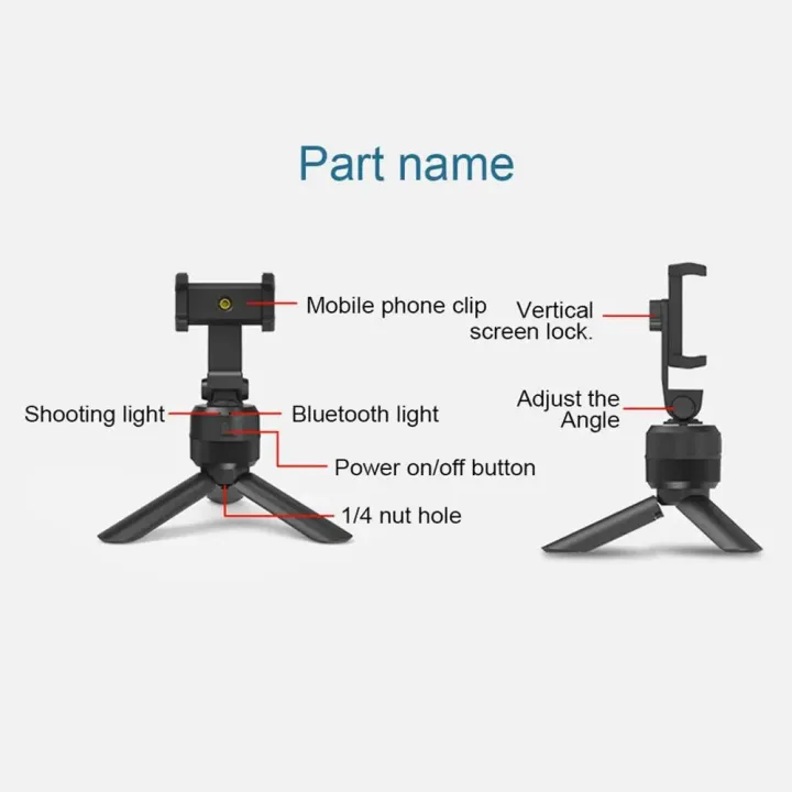 Hot%20AI%203%20in%201%20Auto%20Smart%20Shooting%20Selfie%20Stick%20Portable%20360%20Degree%20Rotation%20Tripod%20Portable%20Vlog%20Live%20Tripod%20Camera%20Phone%20Holder%20-%20Image%203