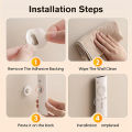 Magnetic Remote Control Holder Wall Mount | Silicone TV Remote Organizer | Self Adhesive Magnetic Remote Stand for TV, AC & Tools. 
