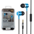 Baitong HST-22 Metal Earphone in-Ear with Controller Dynamic Bass Boost for Universal Phone Computer Headset. 