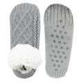 Women Knitted Slipper Socks Cozy Fuzzy Socks Non Slip Socks Winter Indoor Double Layer Bedroom Slipper Socks EU35-48 US 5-11.5 kunminghaoming. 