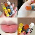 Fruit Lip Balm Moisturizing Clear Lip-Primer Mask Cute Jelly Tinted Gloss Stick Lighten Lines Plump Lip Care Makeup Cosmetics.