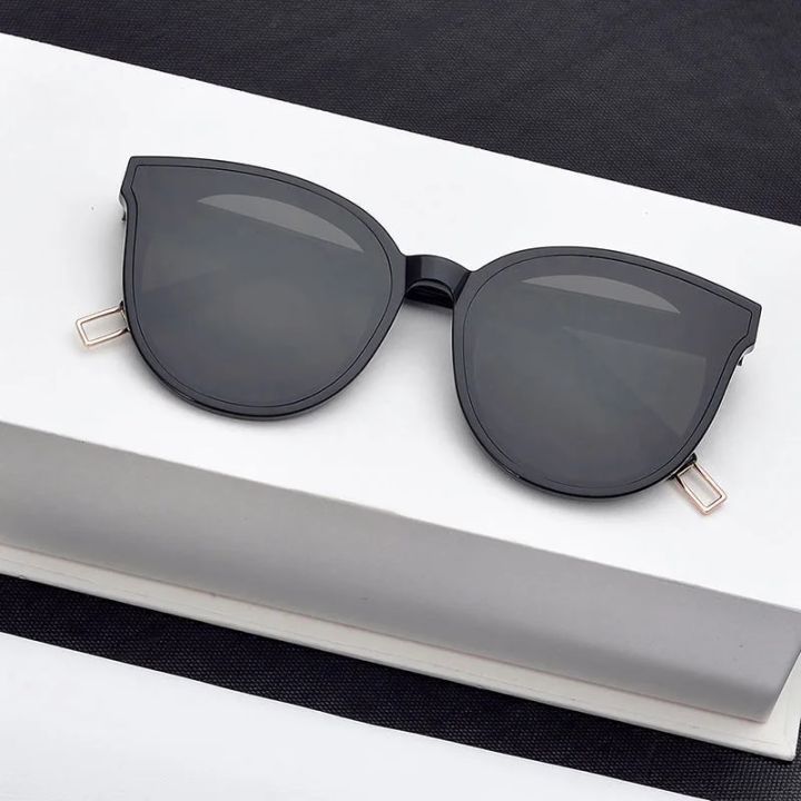 【Beiver Jewelry Store 】New Oval Pink Ladies Sunglasses Female Luxury Brand Designer Sunshade Protection Fashion Sunglasses