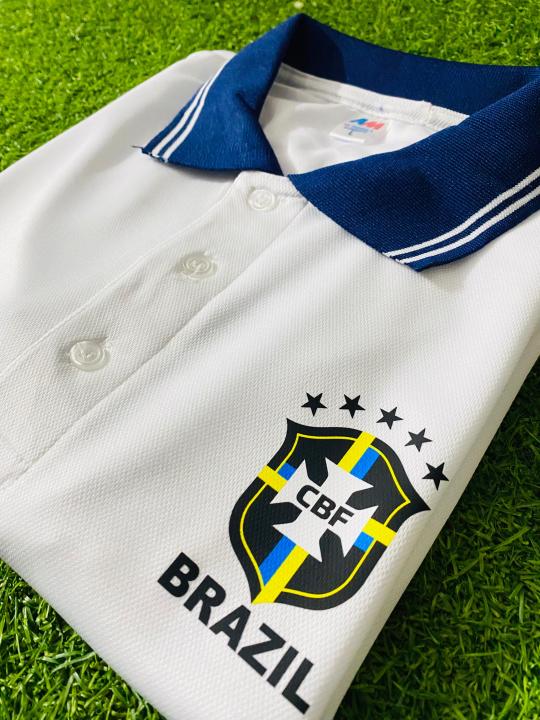 Polyester%20mesh%20polo%20Short%20Sleeve%20Brazil%20Away%20Jersey%20%E2%80%93%20black%20logo%20%E2%80%93%20-%20Image%202