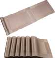 Dinning Table Mat With 1 Runner (6+1=7 Pcs) Table Mats Set - PVC.