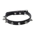 【Factory-direct】 Dog Collar Dog Collar Belt Collars Black Adjustable S.