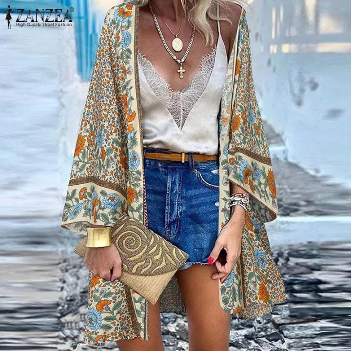 Summer%20Bohemian%20Beach%20Printed%20Cardigan%20Women%20Floral%20Long%20Sleeve%20Blouse%20ZANZEA%20Kimono%20Vintage%20Open%20Front%20Holiday%20Shirt%20Tunic%20Tops%20House%20Foocus%20-%20Image%202