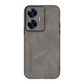 Lenuo For Realme C55 4G Sheepskin Leather Shockproof Case Luxury Matte Back Cover. 