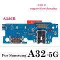 USB Charger Dock Connector Board Fast Charging Port Flex Cable For Samsung Galaxy A02 A02S A03 core A12 A13 A22 A32 A33 A52 A53.