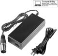 36V 2A Charger for Razor MX500 MX650,GT GT750, Izip I600 I750 I1000 Mongoose M750 Electric Scooter with 3-Pin Male XLR Connector. 