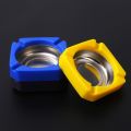 Household Detachable Rotatable Lid 360 Degree Free Rotation Stainless Steel Corrosion Resistance rtable Ashtray.