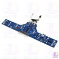 Tracking Sensor 5 Channel Detection IR Infrared Line Sensor Module BFD-1000 for Arduino Smart car. 