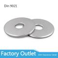 M3/M4/M5/M6/M8-M20 Din9021 Large Flat Washer 304 Stainless Steel Big Metal Gasket Meson Plain Washers. 