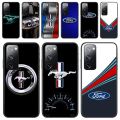 Brand Car Ford Logo Phone Case For Samsung Galaxy S23 S21 S10 S30 S20 S22 S8 S9 S30 Pro Plus Ultra Fe Fashion Design Black Cover. 