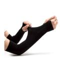 1 Pair Arm hand Sleeve cycle Sleeves Uv Protection for Men Women Black.