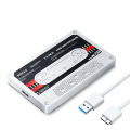 ORICO 2.5'' HDD Enclosure ATA to USB3.0 External Hard Drive Case 5Gbps / 6Gbps Type-C HDD Case With DIY ticker.
