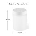 Tinzzi Portable Colorful Light Humidifier Mini USB Charging Desktop Humidifier for Home Office(6.8x9.1cm). 