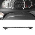 SRIWEN Carbon Fiber Instrument Cover Strip Trim Sticker for Accord 9Th 2013-2016 Accessories. 