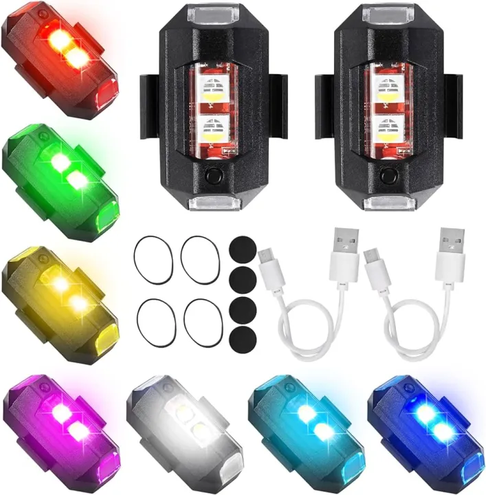 Rechargeable%20Blinking%20LED%20Light%20for%20bicycle%20bike%20helmet%20back%20light%207%20color%2022%20mode%20-%20Image%204