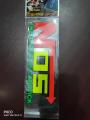 NOS LOGO Reflective Emblem Decal Car Bike Sticker Logo (5x5 Inch). 
