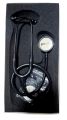 Procare Classic Stainless Steel Stethoscope -Black. 