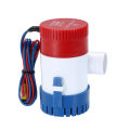 12V Electric Pump 1100GPH Marine Bilge Pump Submersible Boat Water Pump. 