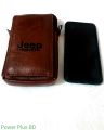 Fashionable Men Waist Jeep Artificial Leather Mobile, Money Bags. 