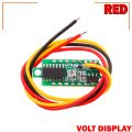 LED Display Mini 0.28 inch DC 0 -100V Digital Voltmeter 100V Volt Panel Indicator Monitor Voltage Meter-1PCS - Compact Digital Voltmeter -Red. 