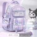 Sanrio Anime Hello Kitty Cinnamoroll Kuromi Backpacks for Children Kawaii Toys Backpack Mochilas Aestethic Bag Student Campus. 