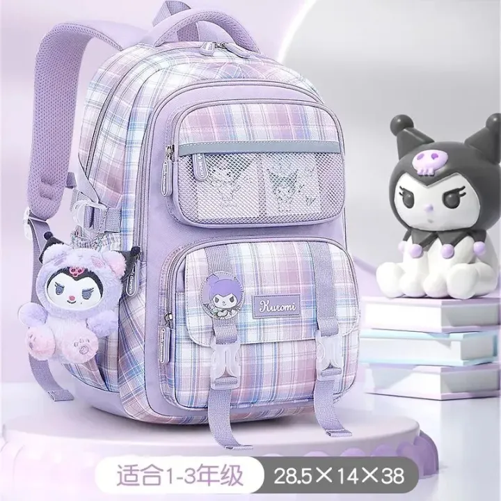 Sanrio%20Anime%20Hello%20Kitty%20Cinnamoroll%20Kuromi%20Backpacks%20for%20Children%20Kawaii%20Toys%20Backpack%20Mochilas%20Aestethic%20Bag%20Student%20Campus%20-%20Image%203