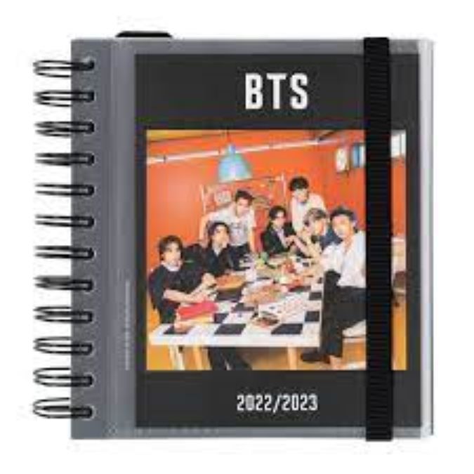 Daily Notes Bts Design BTS Daily Notebook - Multicolor | Daraz.com.bd
