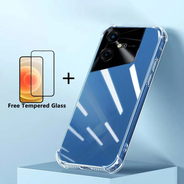 New%20Phone%20Case%20For%20Tecno%20Pova%20Neo%203%20Cover%20Clear%20Shockproof%20Silicone%20+%20Tempered%20Glass%20Screen%20Protector%20Film%20For%20Tecno%20Pova%20Neo3%20Case%20-%20Image%202