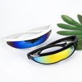 Futuristic Narrow Cyclops Visor Sunglasses Laser Eyeglasses UV400 Personality Mirrored Lens Costume Eyewear Glasses Men Glasses. 