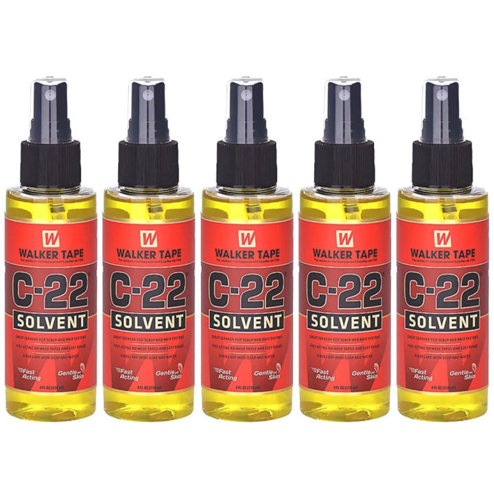 【Special Promotion】 Wholesale C-22 Solvent By Walker Tape Remover Ultra Hold Glue for Toupee 15ml Walker Tape Human Hair Wigs Spray With Brush