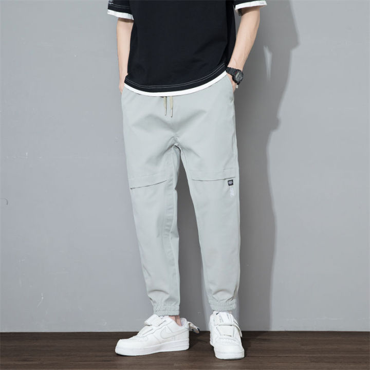 Men's%20Summer%20New%20Thin%20Pants%20Men's%20Korean%20Fashion%20Casual%20Working%20Pants%20All-Matching%20Ankle%20Length%20Ankle-Tied%20Loose%20Sweatpants%20-%20Image%207