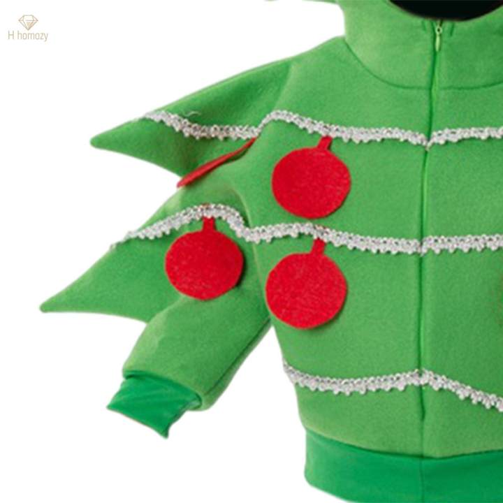 Children%20Christmas%20Tree%20Costume%20Dress%20up%20Clothes%20Christmas%20Jacket%20for%20Party%20Favors%20Holiday%20Stage%20M%20-%20Image%207
