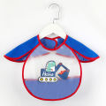 Baby cover baby bib sleeveless rice bag waterproof and dirt proof summer thin design children's reverse dressing apron eating clothes. 
